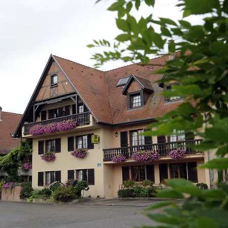 Отель Logis Restaurant A L'etoile Wingersheim-les-Quatre-Bans